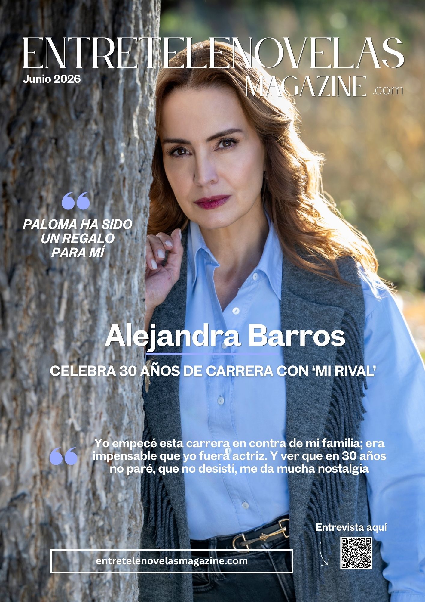 Portada digital de Alejandra Barros