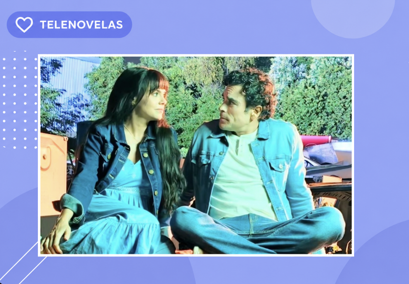 Primer vistazo a la pareja protagónica de la telenovela ‘Infinito amor’