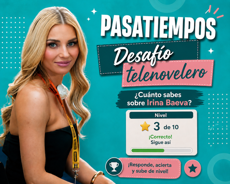 Desafío telenovelero: ¿Cuánto sabes sobre Irina Baeva? Demuéstralo con este reto de 10 niveles