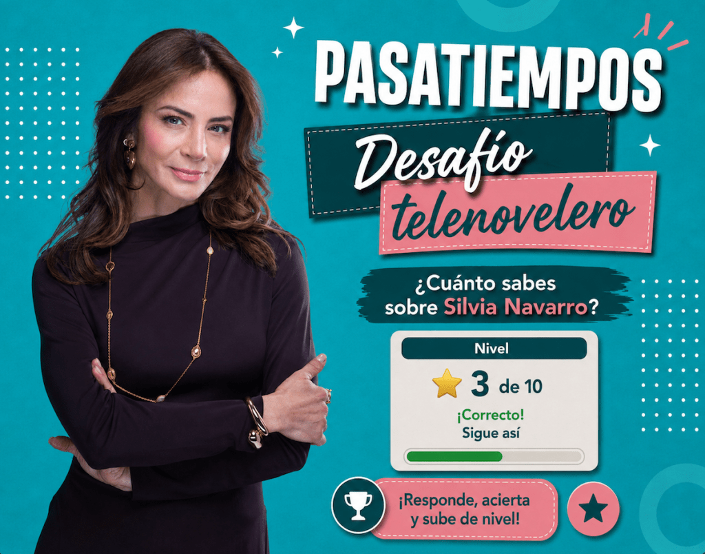 Desafío telenovelero: ¿Cuánto sabes sobre Silvia Navarro? Demuéstralo con este reto de 10 niveles